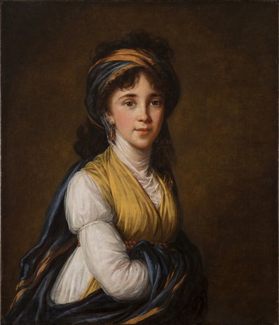 ベロゼルスキー姫の肖像 作： Elisabeth Louise Vigee Lebrun